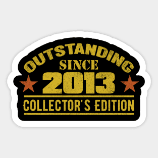 Outstanding Since 2013 Sticker